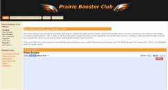 Desktop Screenshot of boosters.prairiepride.org